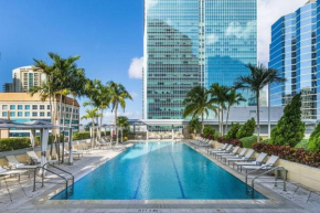 Brickell Apt Free Parking 4 People Pool Ocean View